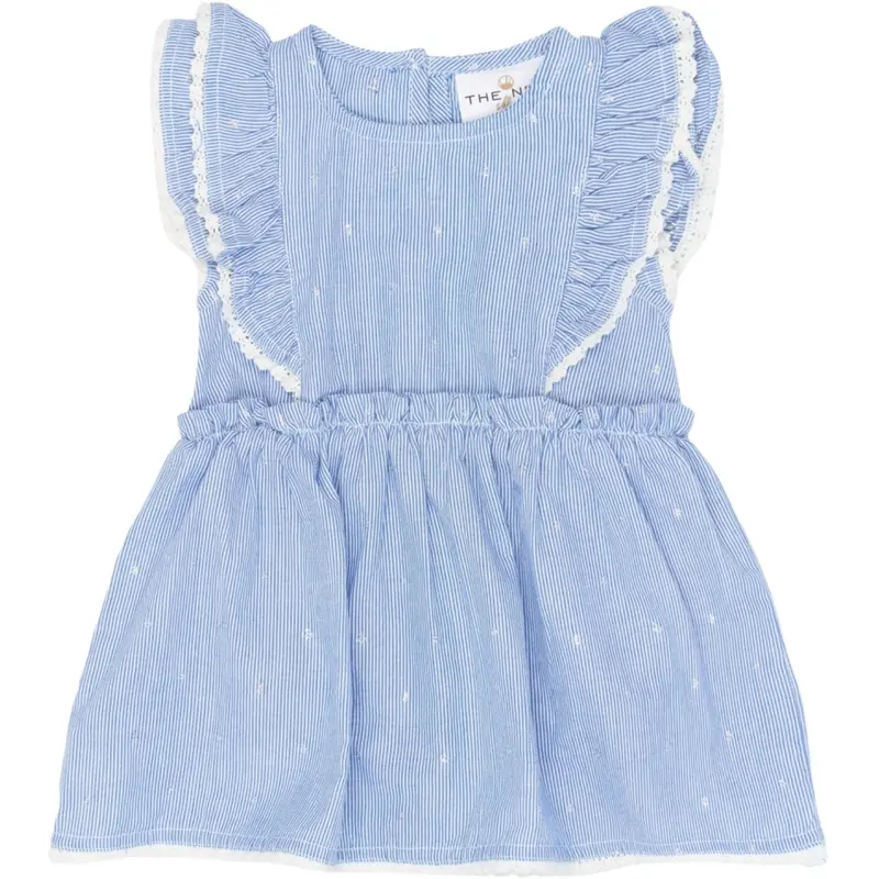 The New Siblings Forever Blue Striped Tnsbthea S_L Bodydress 1