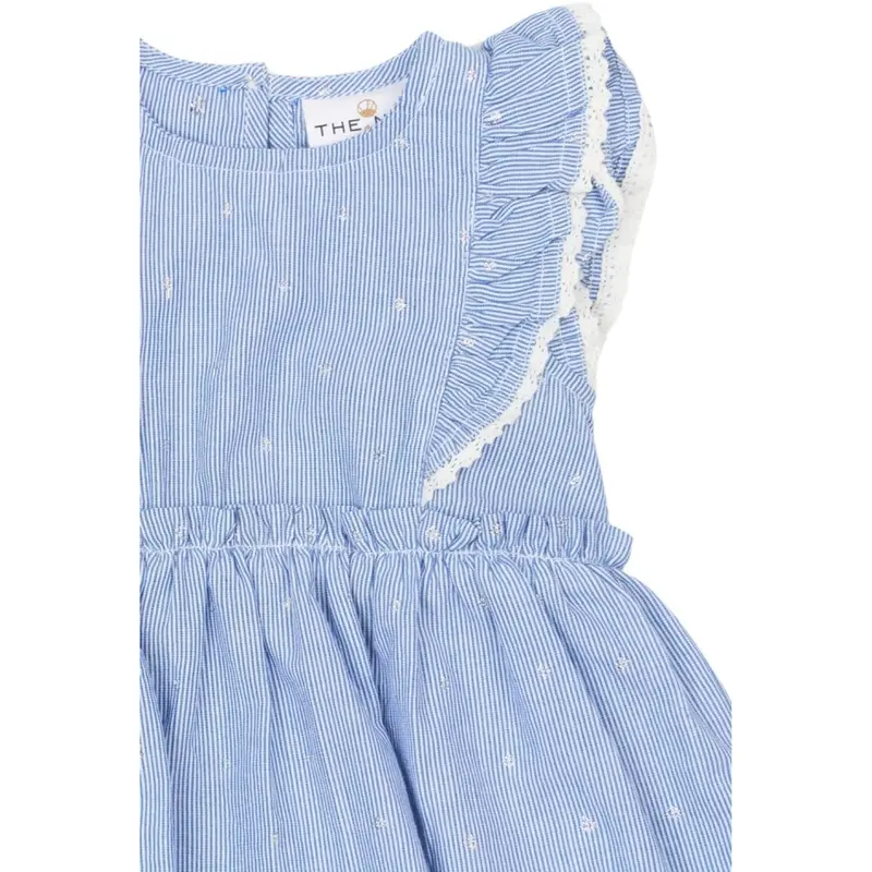 The New Siblings Forever Blue Striped Tnsbthea S_L Bodydress 2