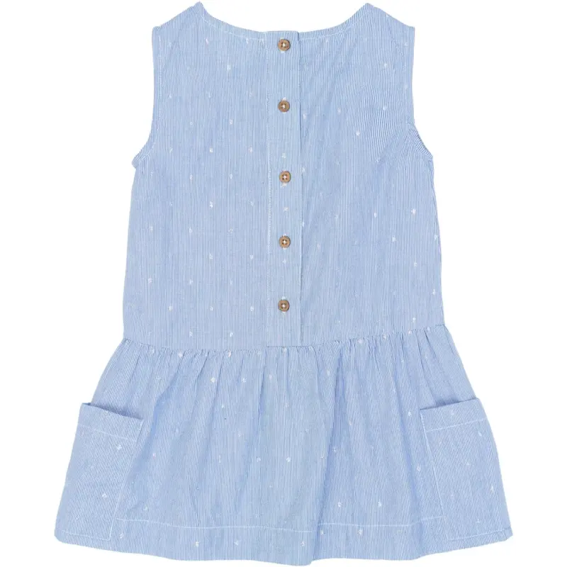 The New Siblings Forever Blue Striped Tnstthea S_L Dress 4