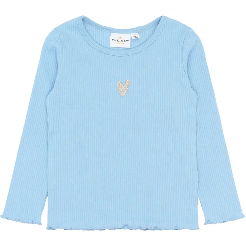 The New Siblings Forever Blue Tnstrianna L_S Rib Tee 1