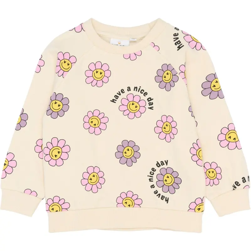 The New Siblings Gardenia Aop Tnstsaga Sweatshirt 1