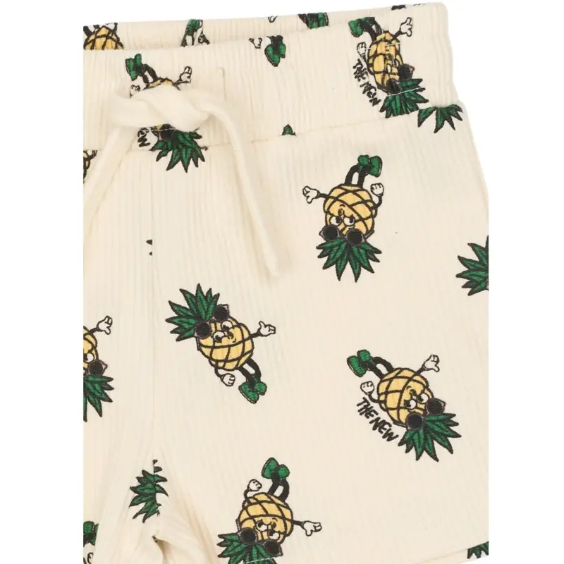 The New Siblings Gardenia Aop Tnsttravis Rib Shorts 2