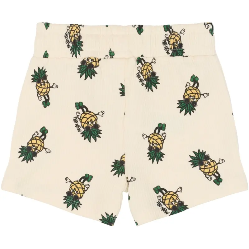 The New Siblings Gardenia Aop Tnsttravis Rib Shorts 3