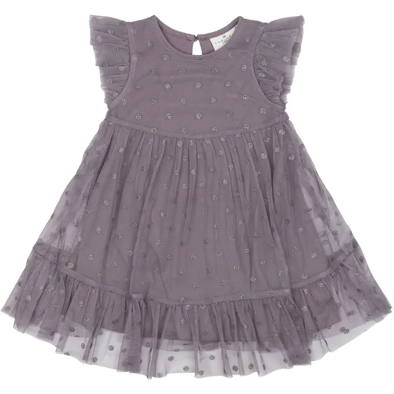 The New Siblings Gray Ridge Aop Poppy S_L Dress 1