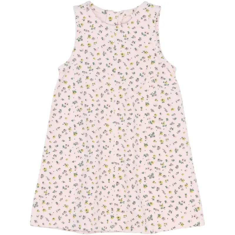 The New Siblings Light Lilac Aop Tnstsif S_L Denim Dress 1
