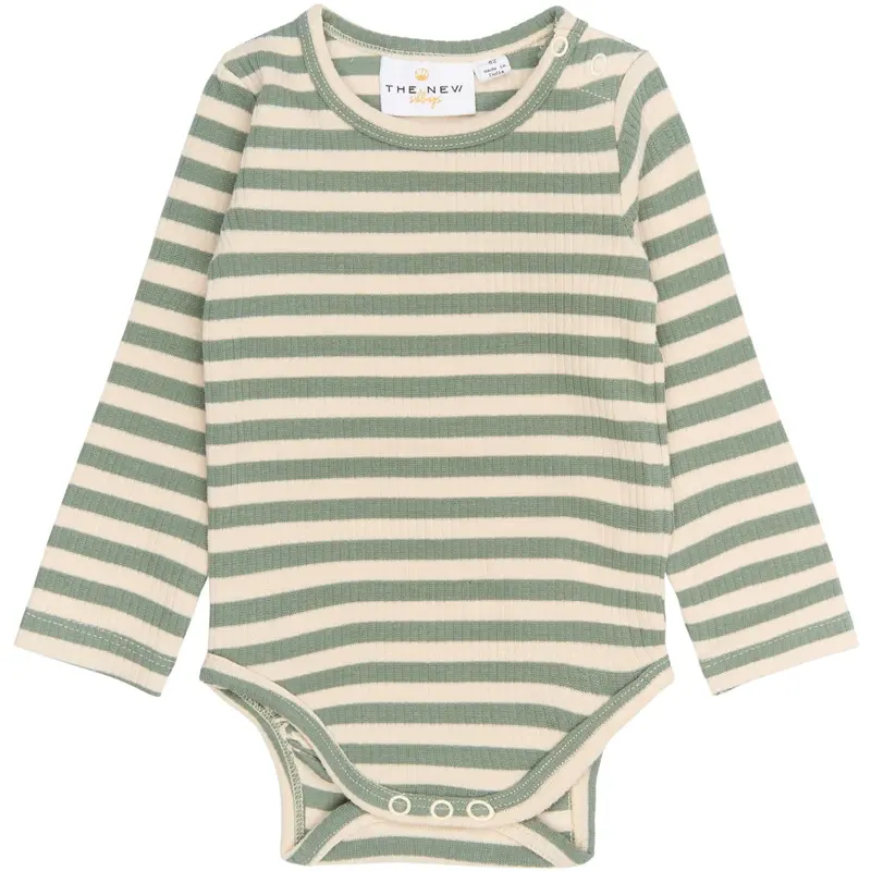 The New Siblings Lily Pad Striped Fro L_S Rib Body 1