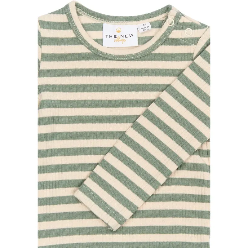 The New Siblings Lily Pad Striped Fro L_S Rib Body 2