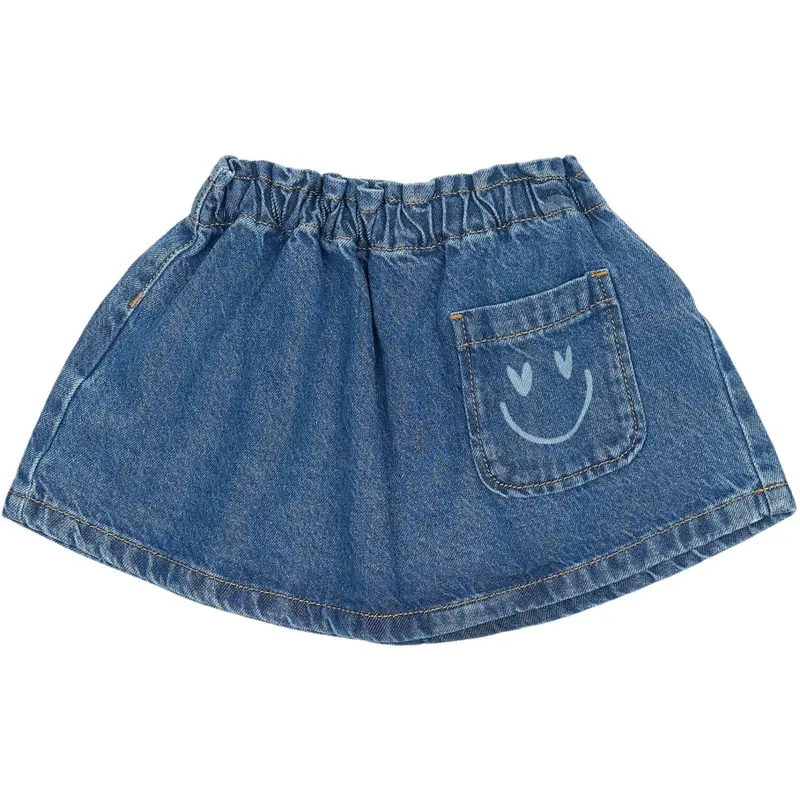 The New Siblings Medium Blue Denim Pida Denim Skirt 1