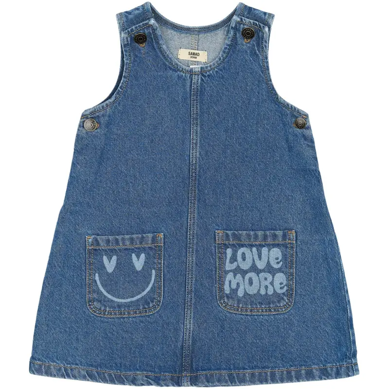 The New Siblings Medium Blue Denim Pida S_L Denim Dress 1