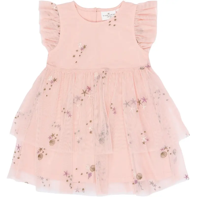 The New Siblings Peach Whip Emb Tnsttulla S_L Dress 1