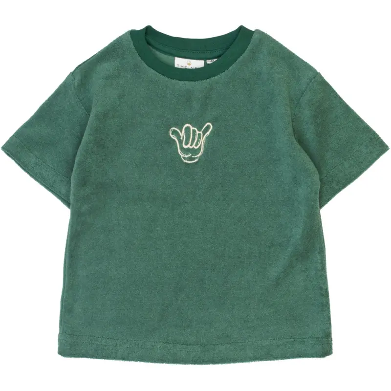 The New Siblings Posy Green Tnstterry Os S_S Tee 1