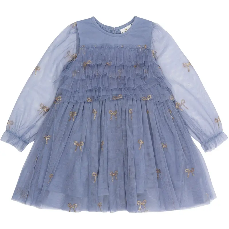The New Siblings Tempest Aop Runa L_S Dress 1