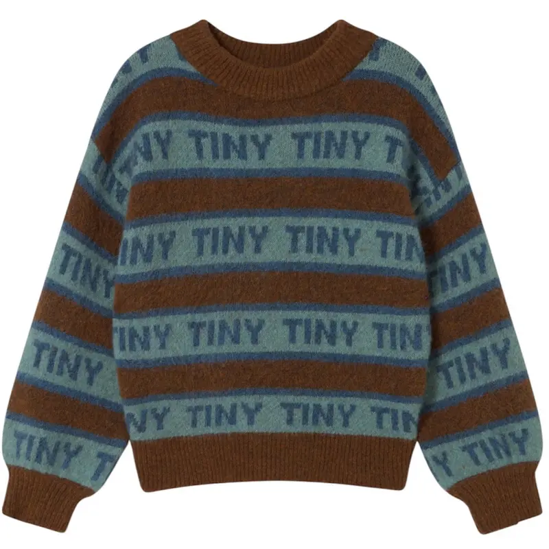 Tinycottons Dark Brown Tiny Sweater 1