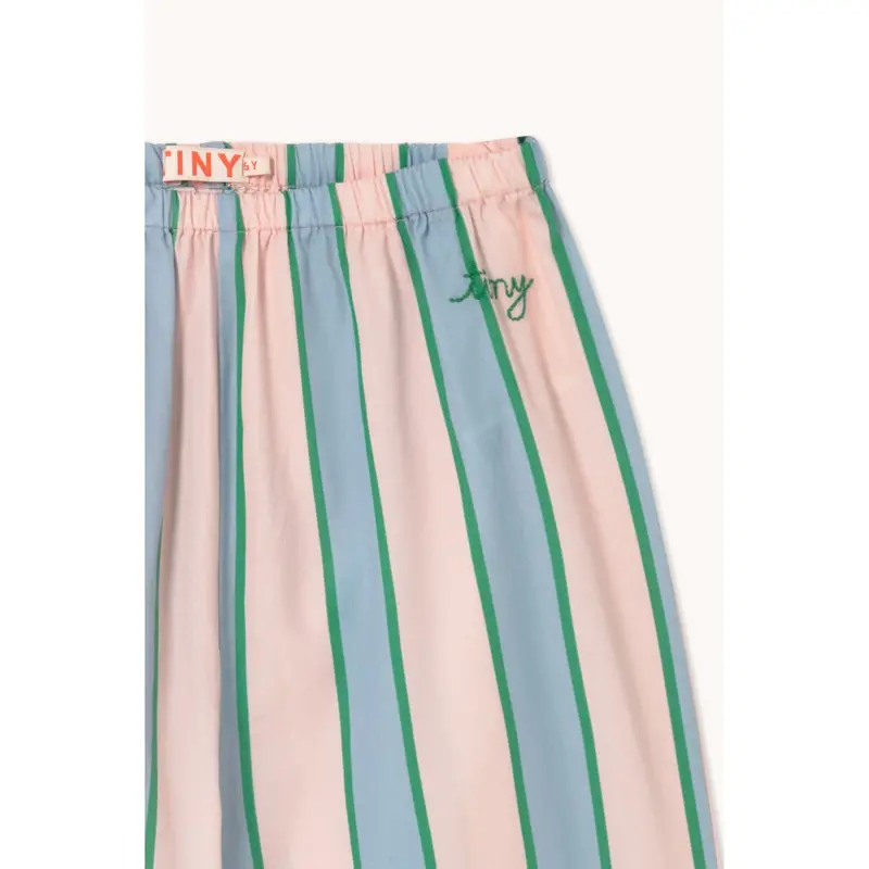 Tinycottons Pastel Pink Retro Stripes Bows Pant 3