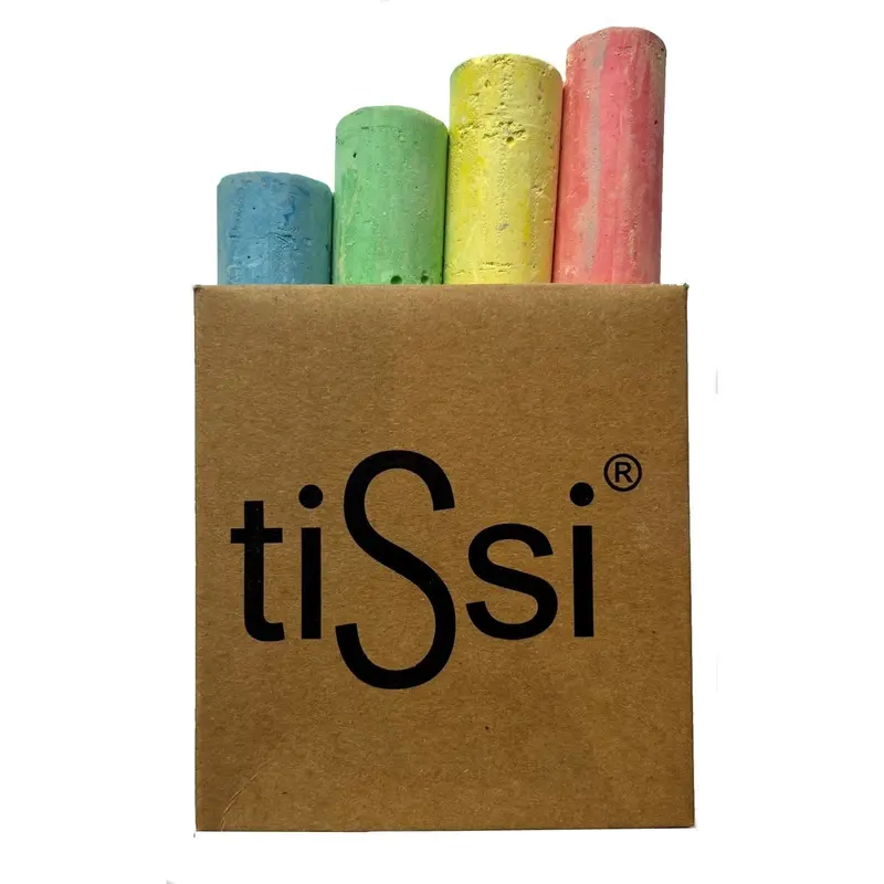 Tissi® Multi Felix Blackboard Chalk 4 Farver 1