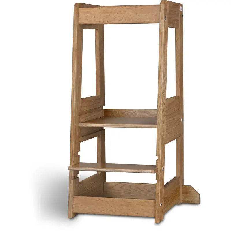 Tissi® Nature Felix Learning Tower Solid Oak 1