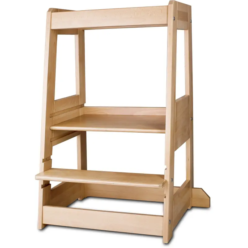 Tissi® Nature Felix Twin Learning Tower Solid Beech 1