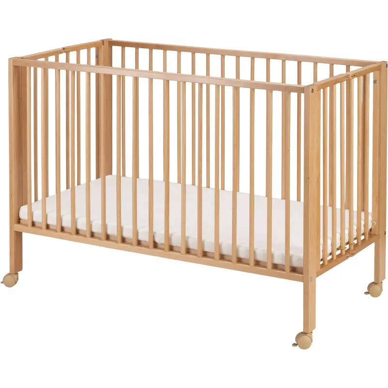 Tissi® Nature Jori Foldable Bed Solid Beech 1