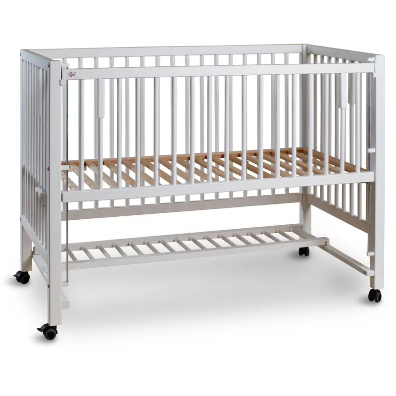 Tissi® White Laquer Hajo Childrens Bed Solid Beech 1