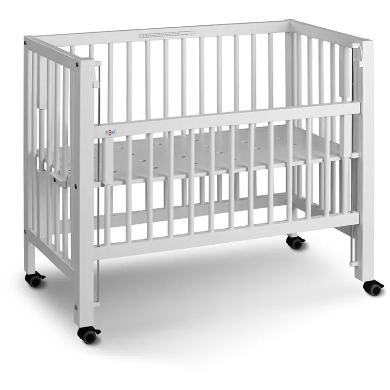 Tissi® White Laquer Sophie Crib Solid Beech 1