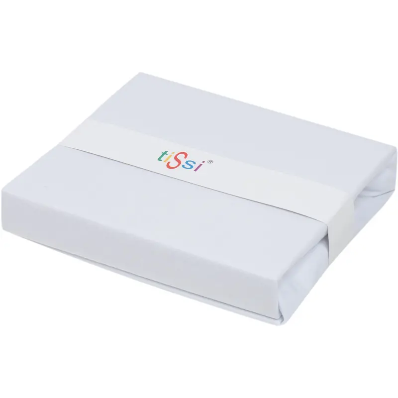 Tissi® White Sophie Fitted Sheet 1