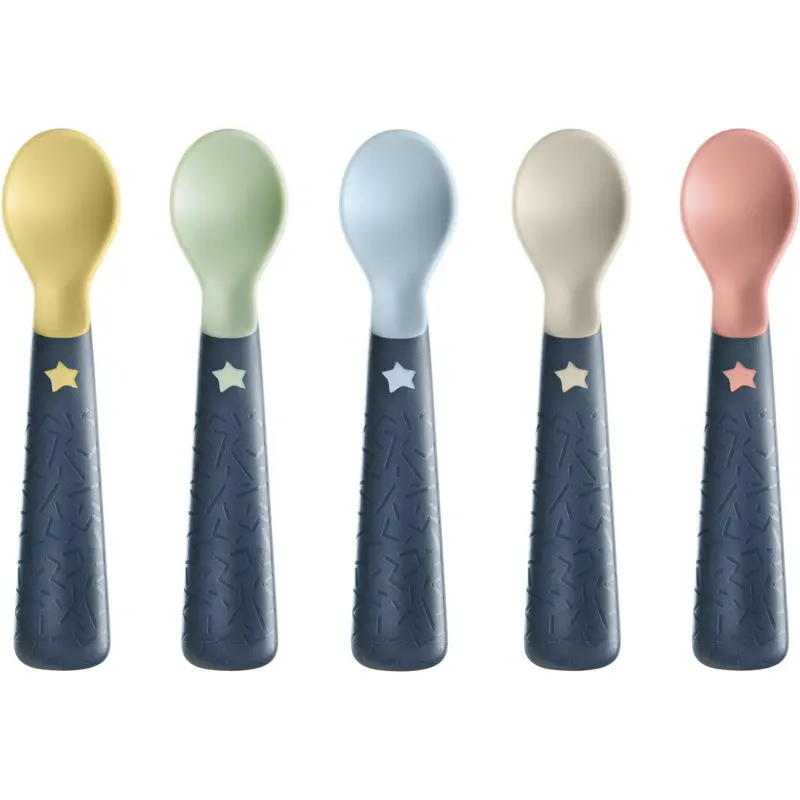 Tommee Tippee 5 X Easigrip Feeding Spoons 6M+ 1