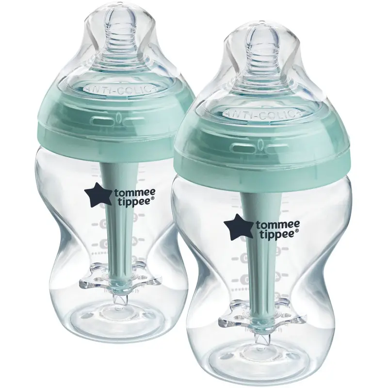 Tommee Tippee Anti-Kolik Baby Bottle M/ Varmeindikator 2X 260Ml 1