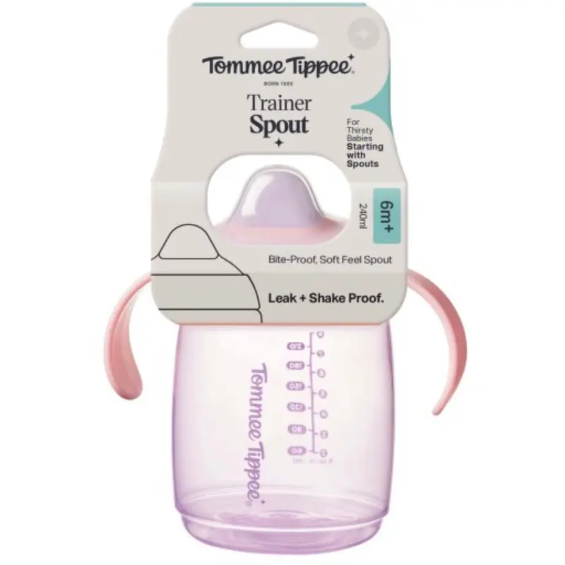 Tommee Tippee Trainer Spout Cup 6M+ 240 Ml - Girl 1