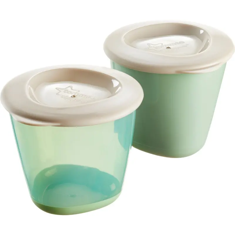 Tommee Tippee X2 Pop Up Weaning Pots 1