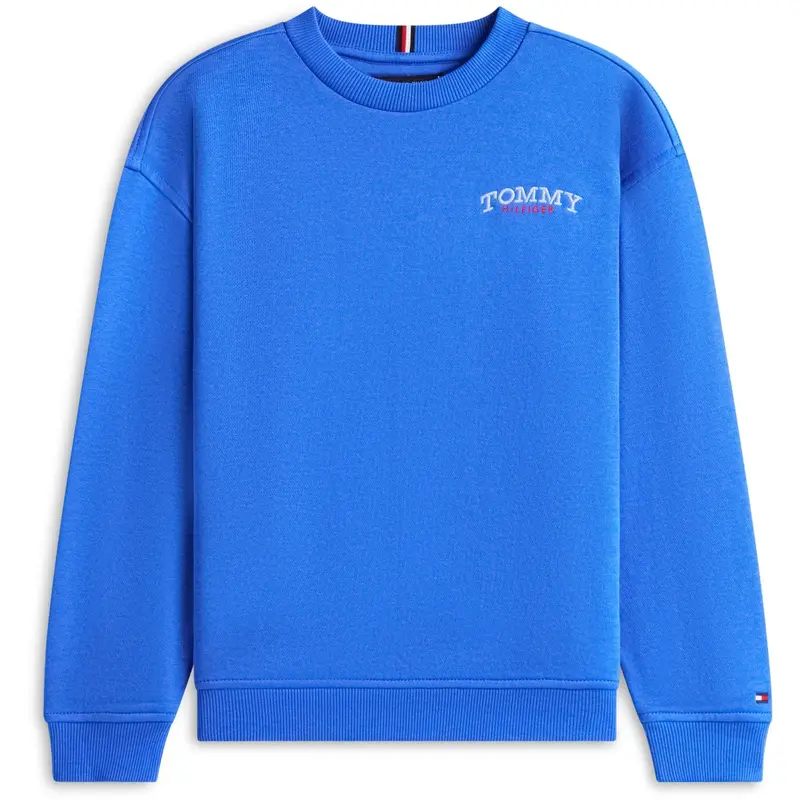 Tommy Hilfiger Empire Blue Monotype Graphic Sweatshirt 1