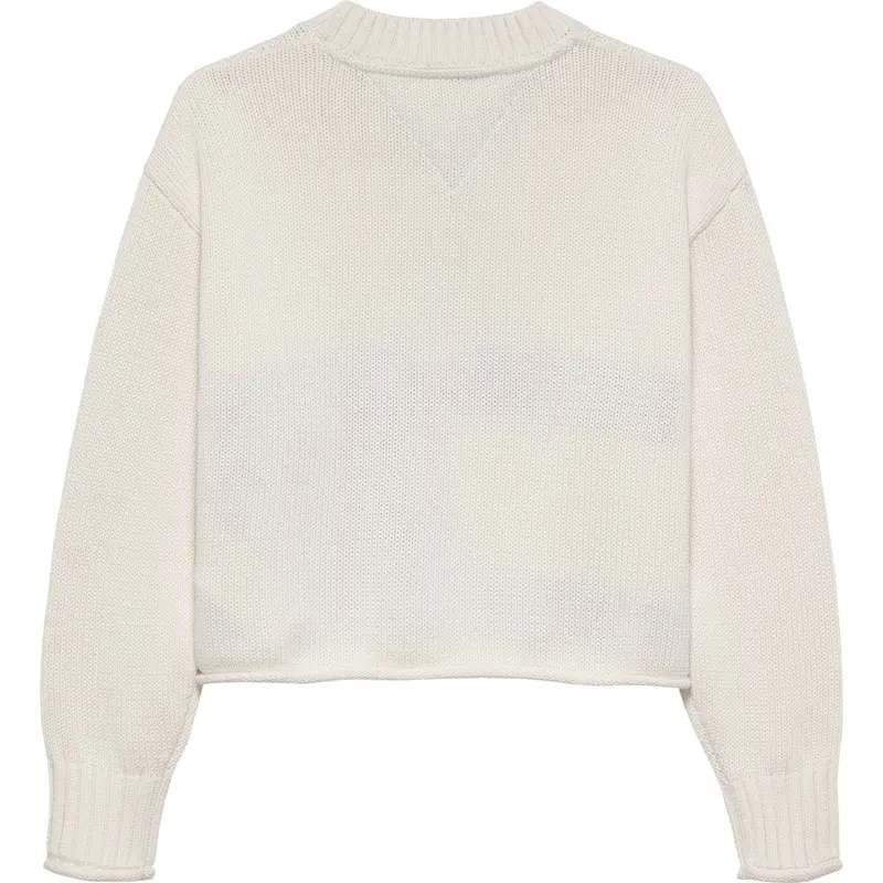 Tommy Hilfiger Ivory Silk Heritage Sweater 2
