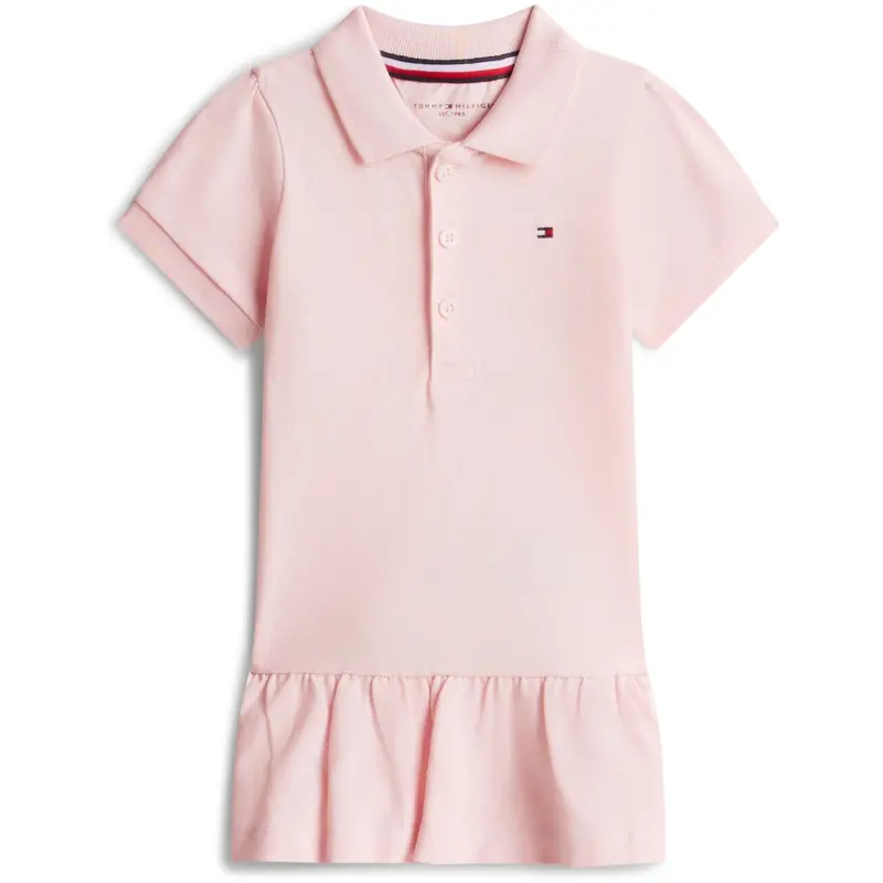 Tommy Hilfiger Precious Pink Pique Polo Dress Ss 1