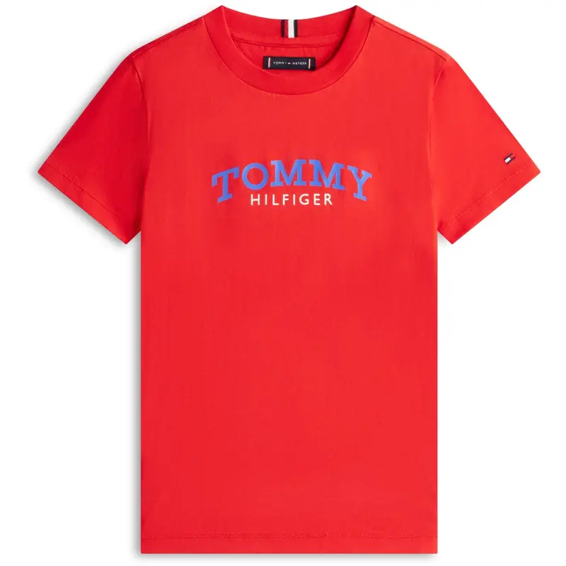Tommy Hilfiger Rapid Red Monogram Graphic T-Shirt 1