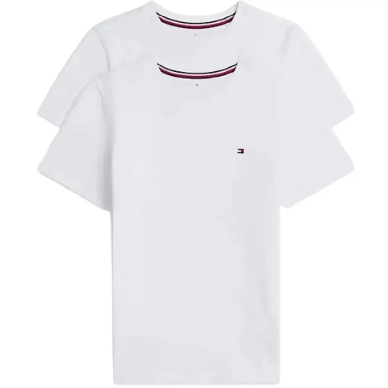 Tommy Hilfiger White / White 2 Pk Ss Tee 1