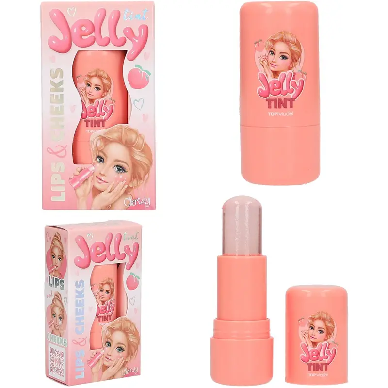 Topmodel Beauty And Me Jelly Stick Cheeks & Lips Peach 1
