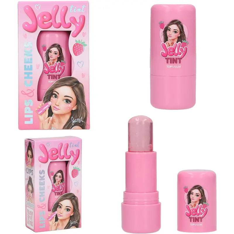 Topmodel Beauty And Me Jelly Stick Cheeks & Lips Pink 1