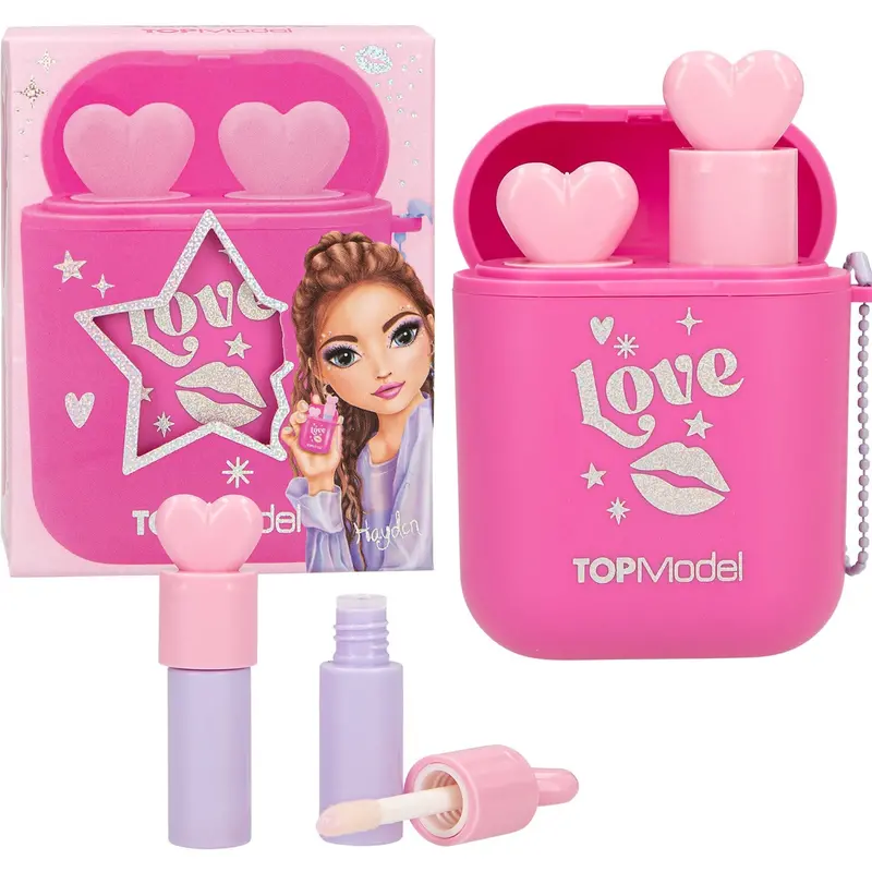 Topmodel Beauty And Me Lip Gloss Set Headphone Case 1