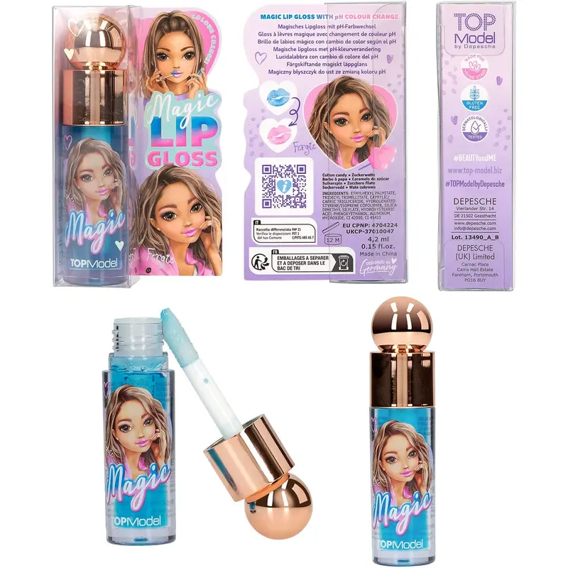 Topmodel Beauty And Me Magic Lip Gloss Blue 1