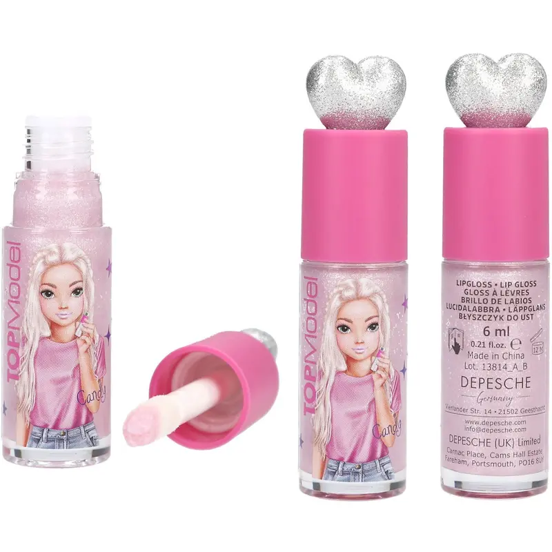 Topmodel Beauty And Me Pink Marshmallows Lip Gloss Shimmer 1
