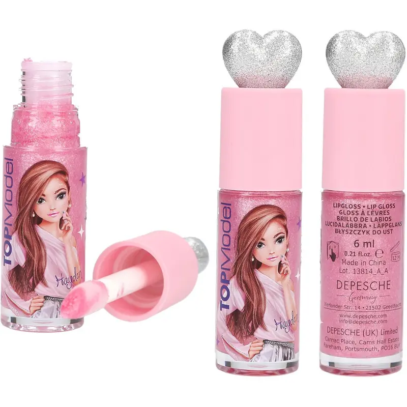 Topmodel Beauty And Me Rose Raspberry Lip Gloss Shimmer 1