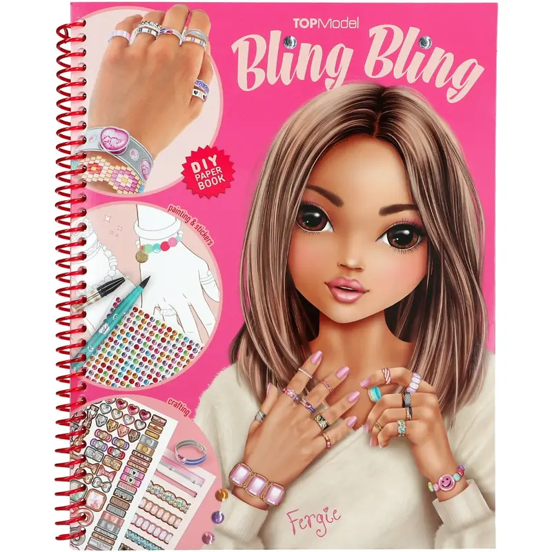 Topmodel Bling Bling Coloring Book 1