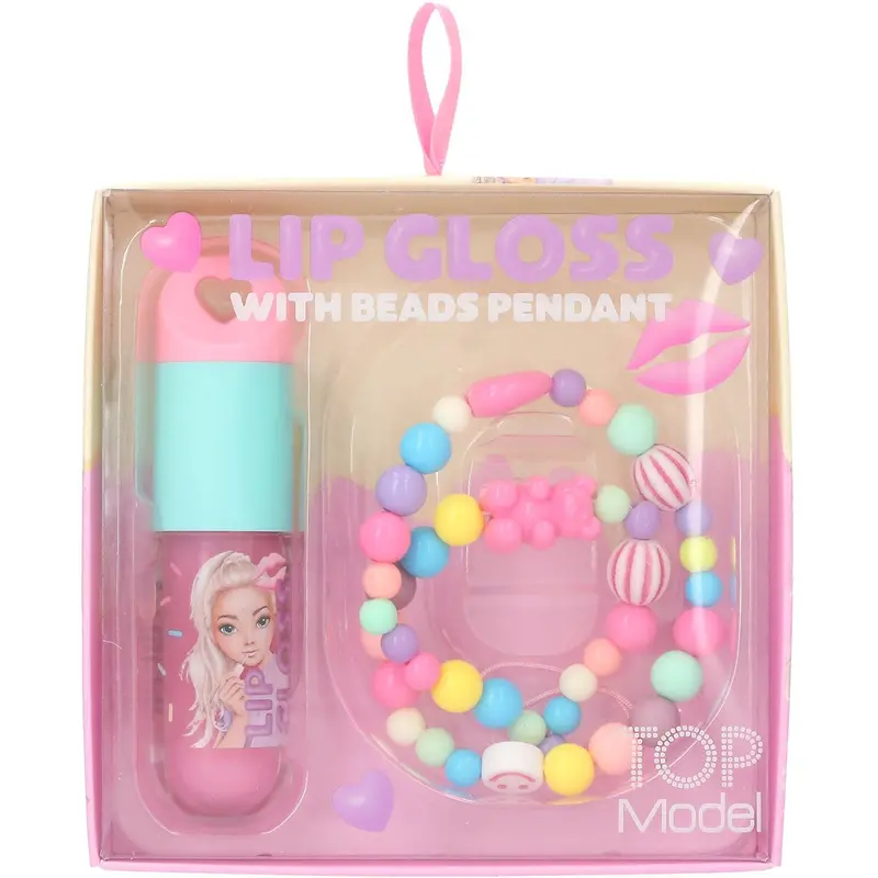 Topmodel Candy Glam Lipgloss And Pearl String Set 1