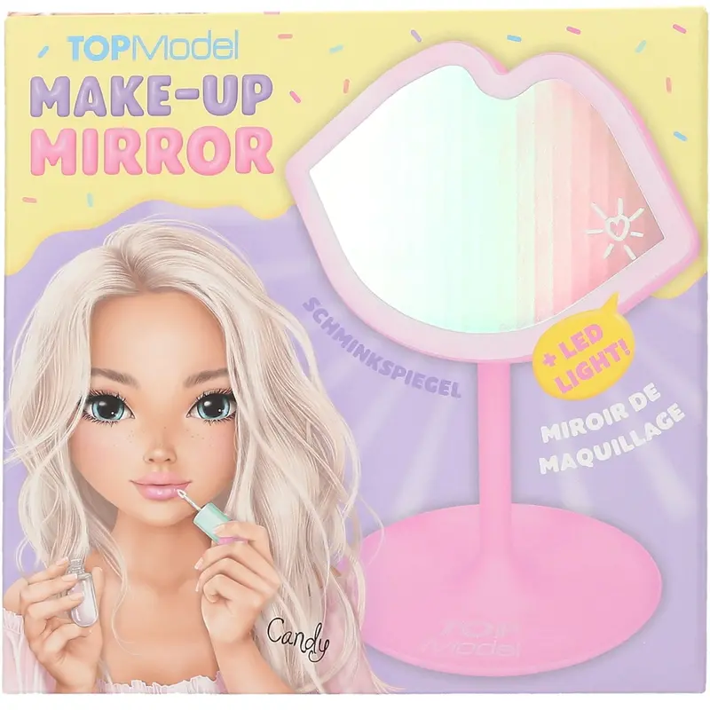 Topmodel Candy Glam Make-Up Mirror With Led 1