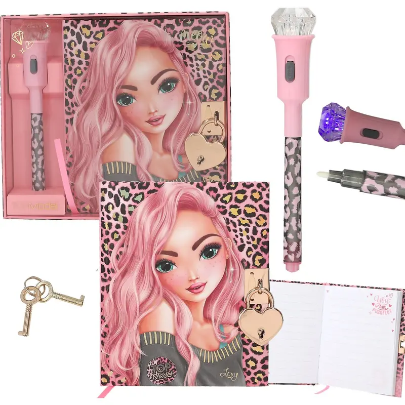 Topmodel Diary With Secret Pen 1