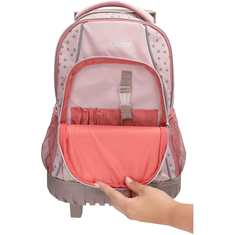 Topmodel Dots Schoolbackpack Trolley 2
