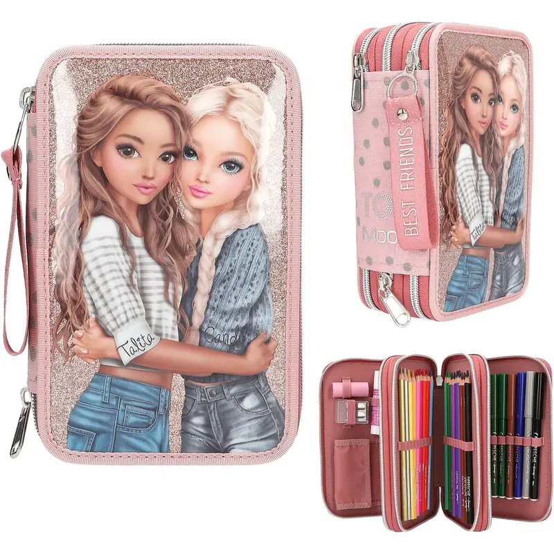 Topmodel Dots Triple Pencil Case 1