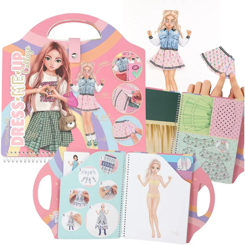 Topmodel Dress Me Up Collage Book 1