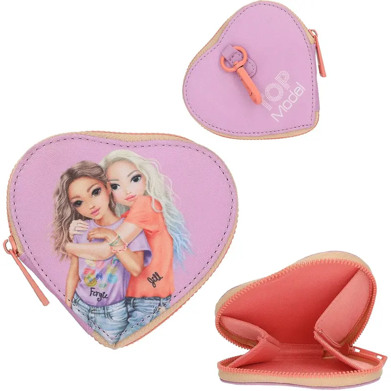 Topmodel Girl Power Heartshape Purse 1