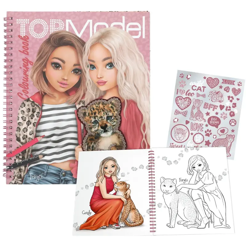 Topmodel Leoheart Colouring Book 1