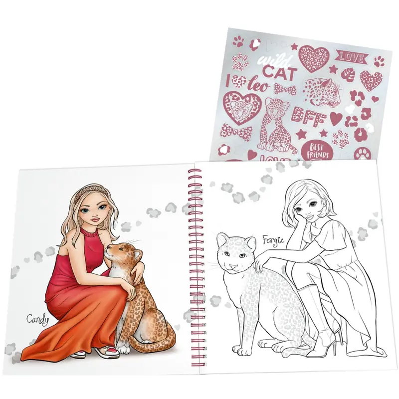 Topmodel Leoheart Colouring Book 2